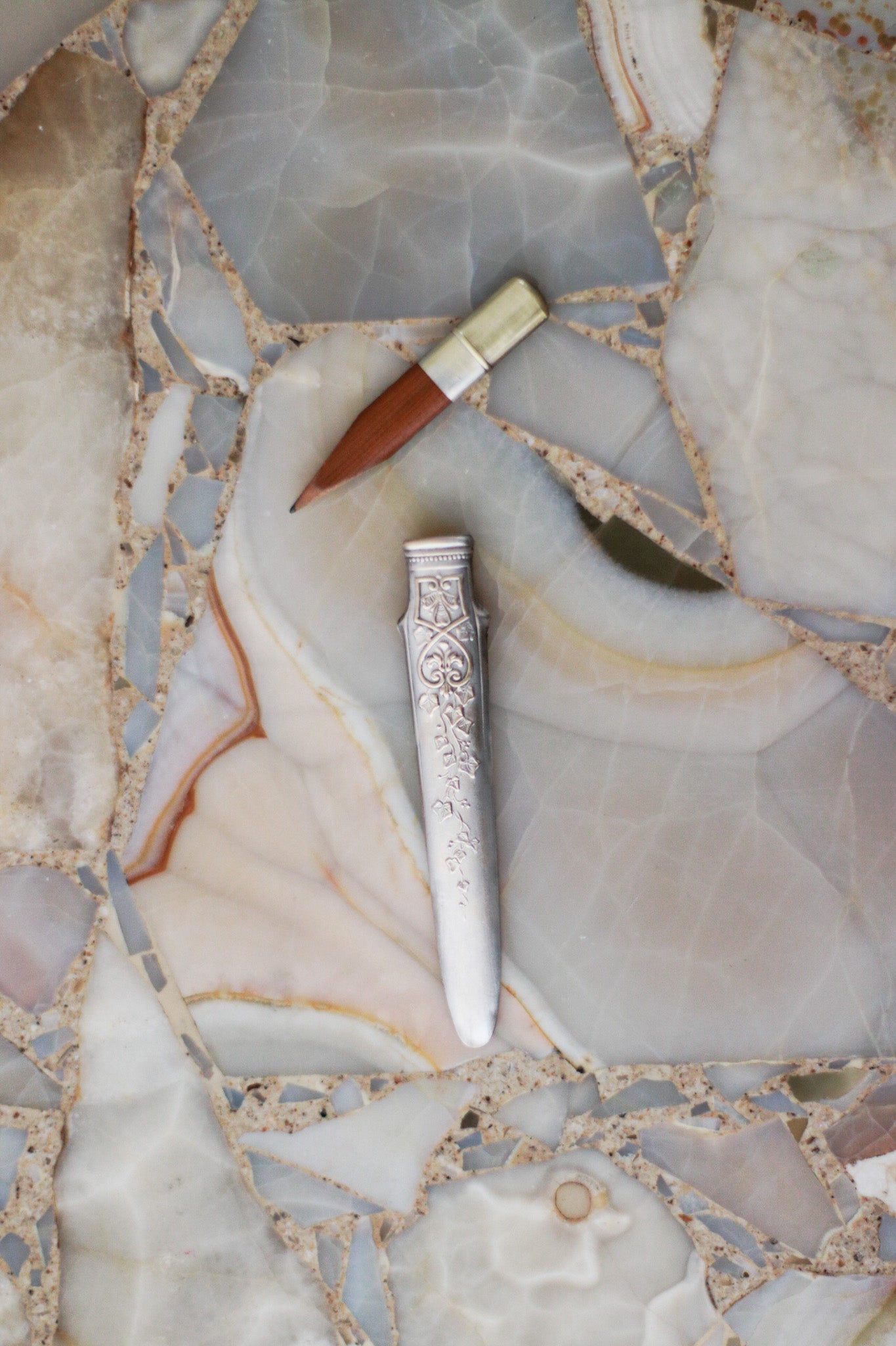 Early 1900's Silver Writing Set - Miss Parfaite