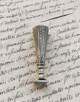 Rare Exquisite Silver Wax Seal