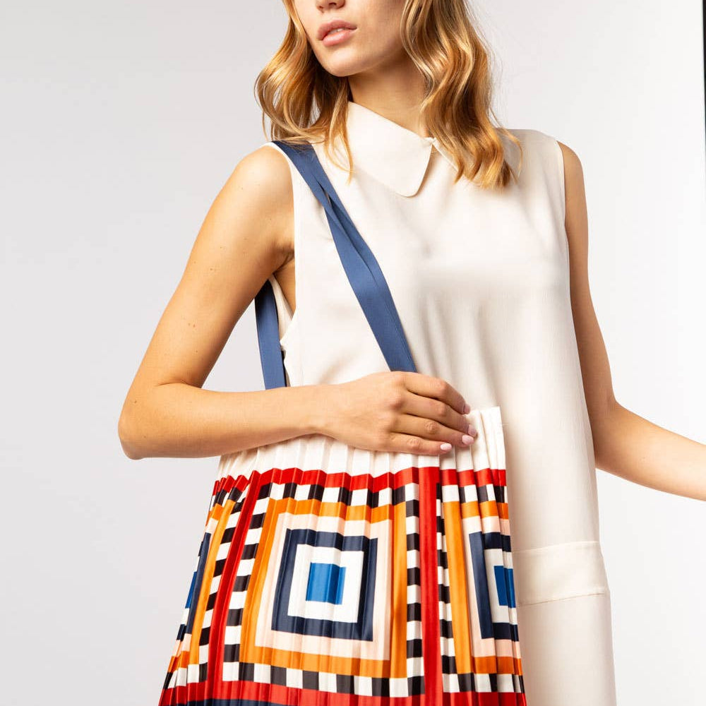 
                  
                    Satin Pleated Bag Ala - Miss Parfaite 
                  
                