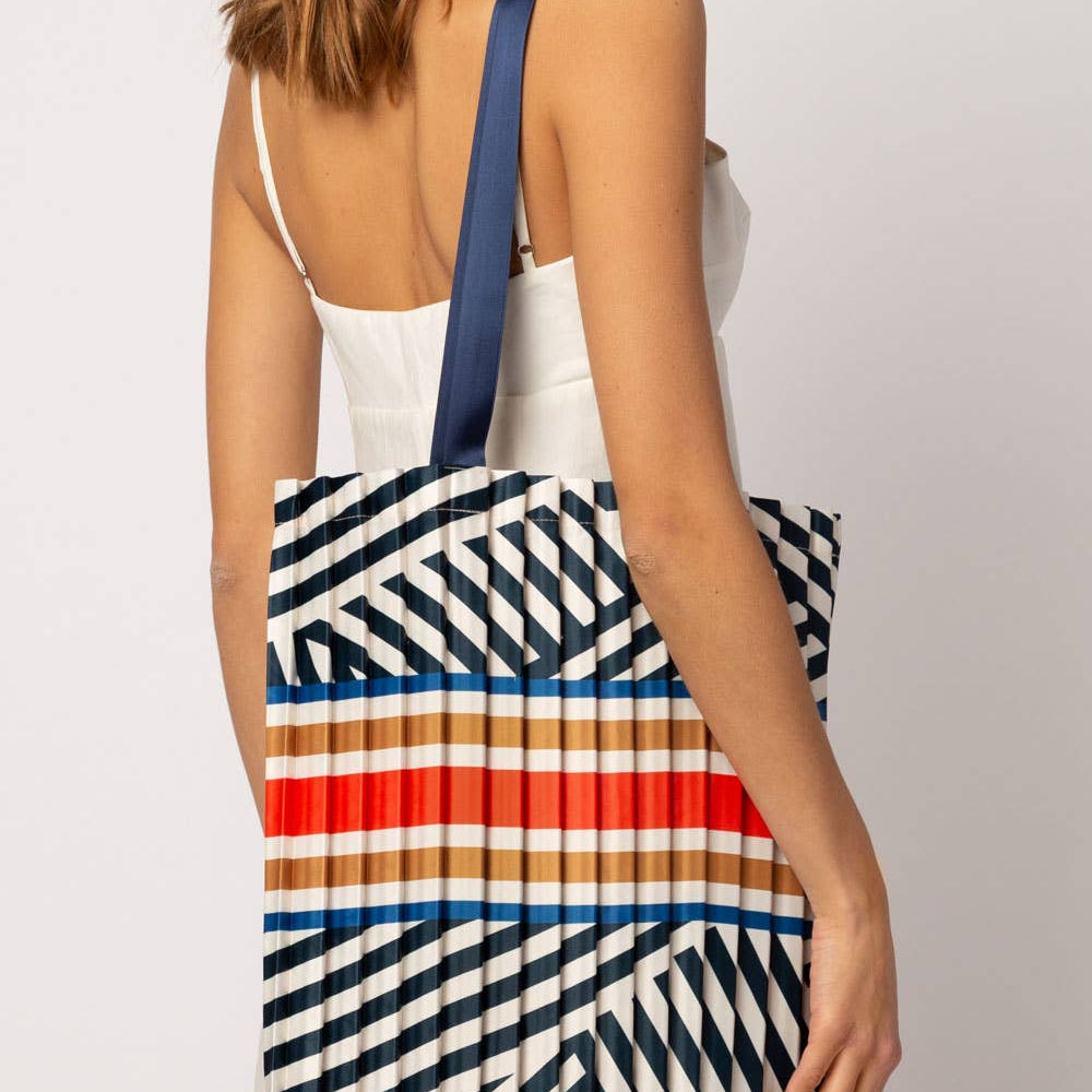 SATIN PLEATED BAG CAPALBIO - Miss Parfaite 