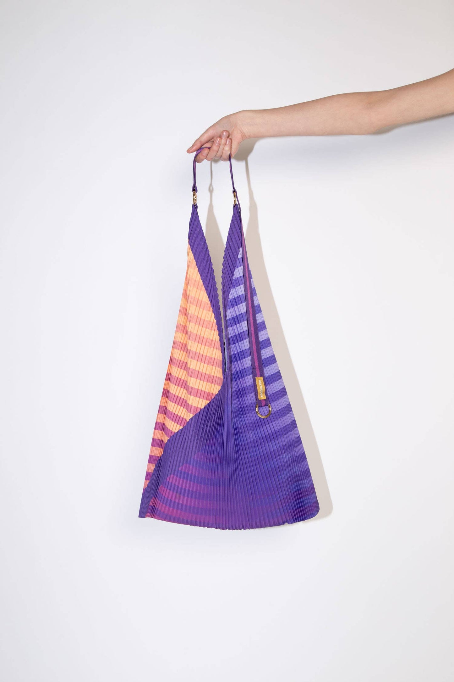SAC PLISSÉ EN Y CLAUDIA VIOLET