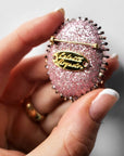 Mini pink eye brooch - Miss Parfaite 