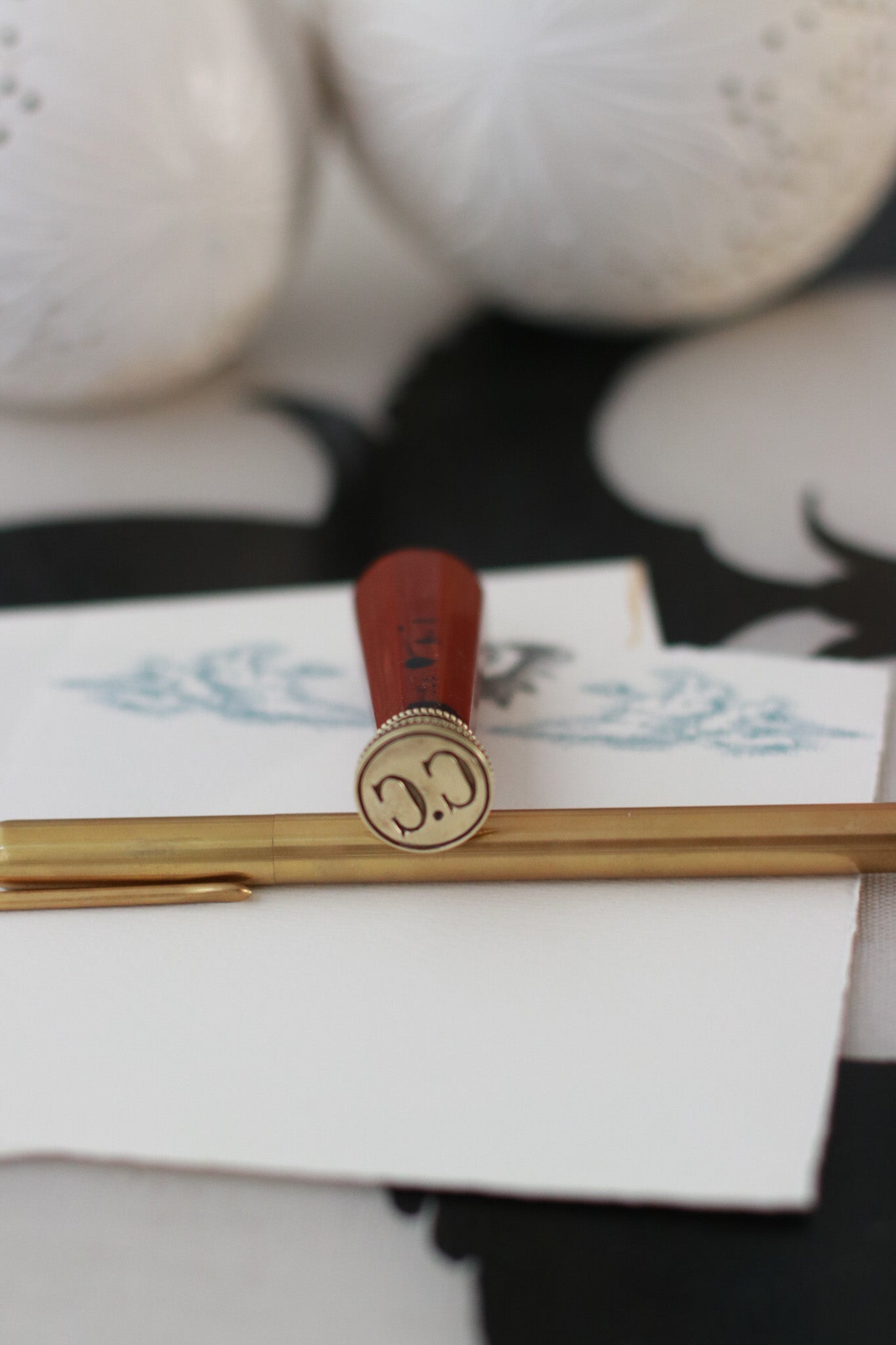 Mid 1900&#39;s Vintage Wax Seal