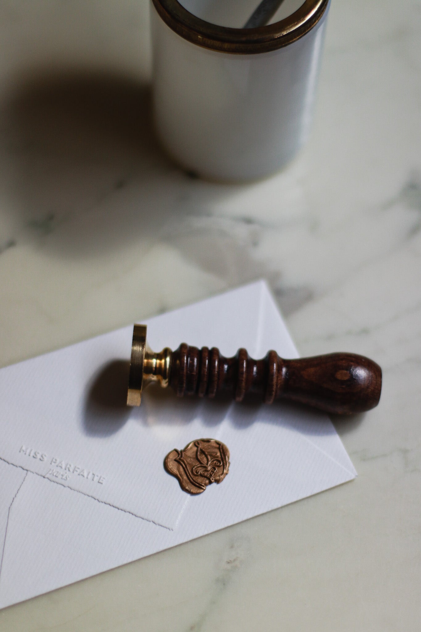 FLEUR-DE-LIS WAX SEAL - Miss Parfaite 