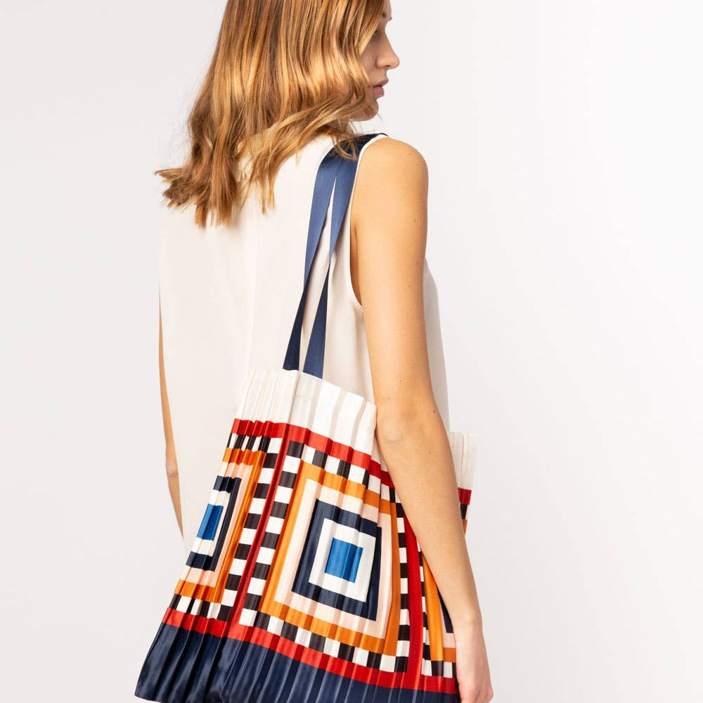 
                  
                    Satin Pleated Bag Ala - Miss Parfaite 
                  
                