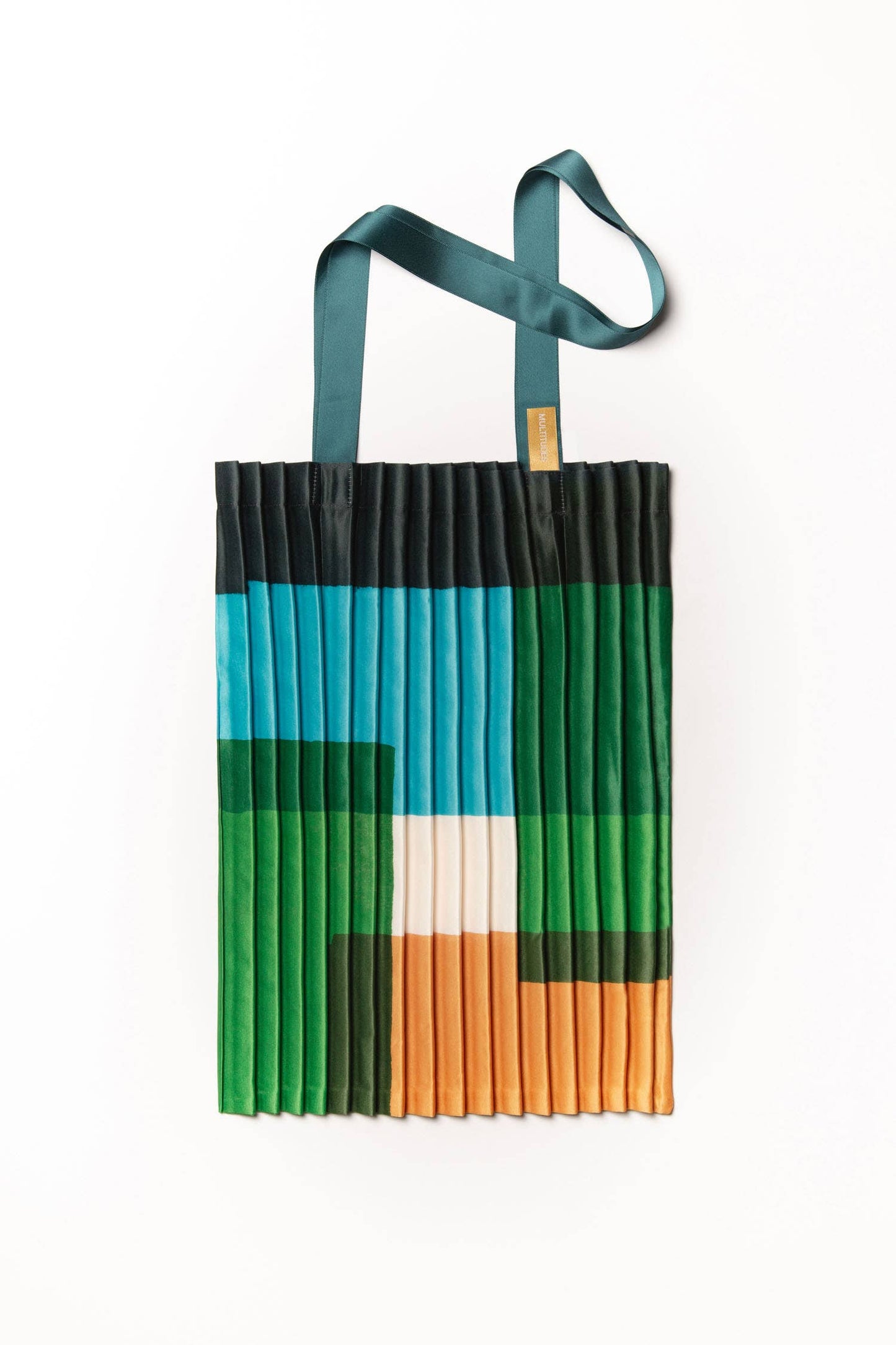 SAC FOURRE-TOUT PLISSÉ EN SATIN TALAMONE