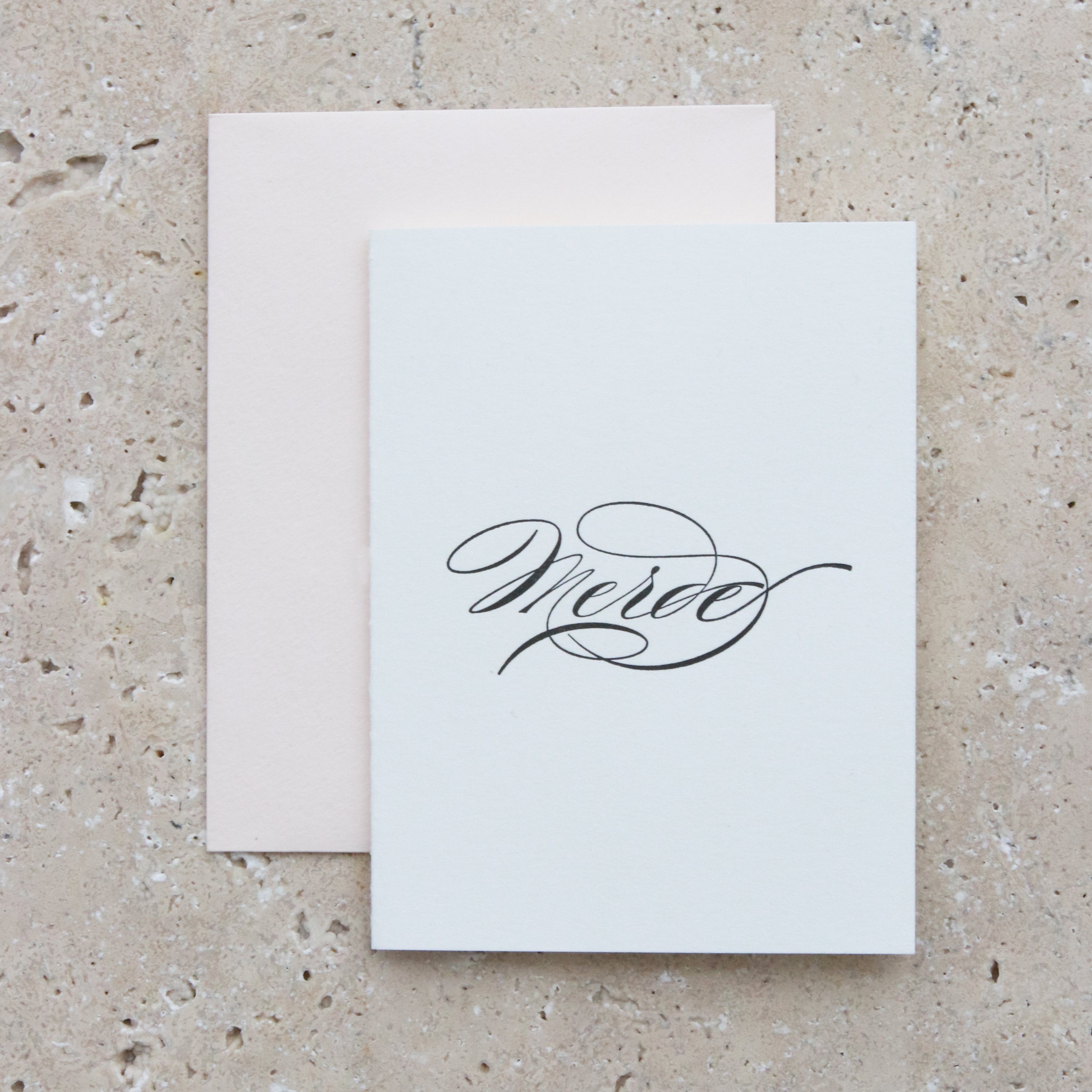 Merde Card – Miss Parfaite