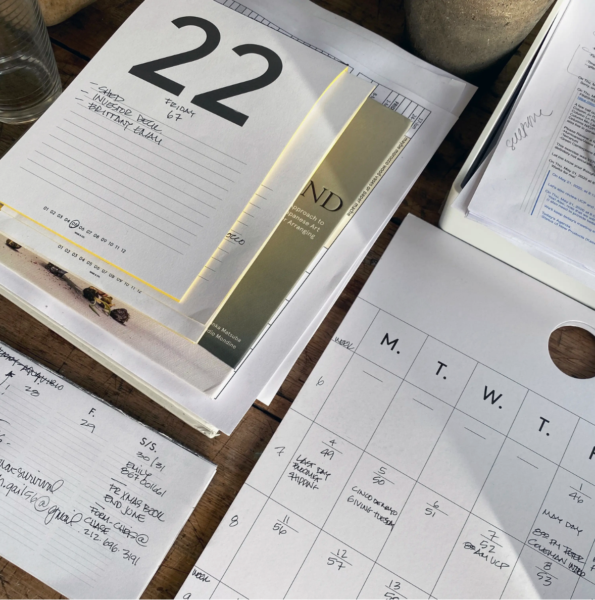 Monthly Wall Planner - Miss Parfaite 