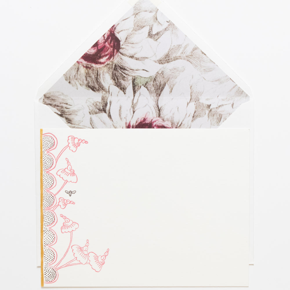 
                  
                    The Queen's Hamlet Flat Card - Miss Parfaite | Luxury Stationery
                  
                