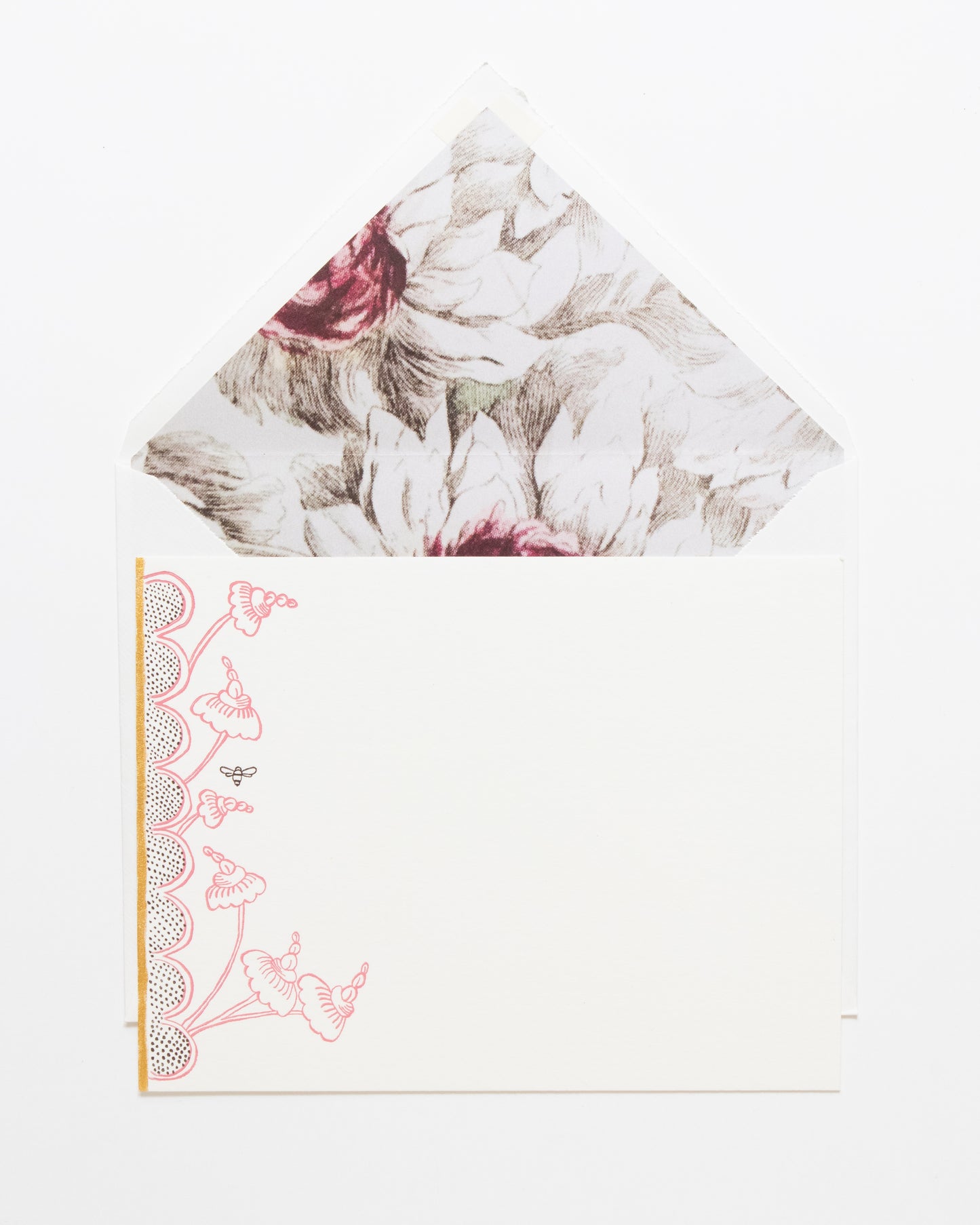 The Queen's Hamlet Flat Card - Miss Parfaite | Luxury Stationery